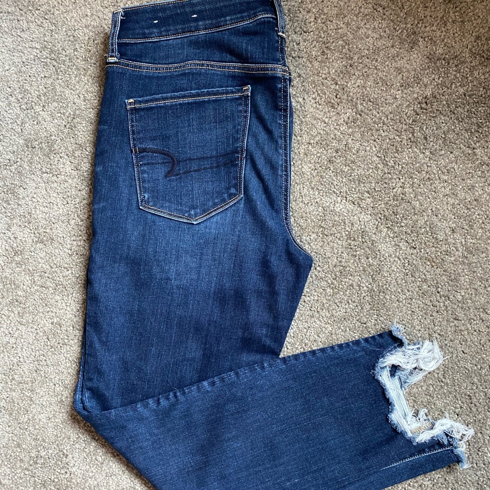 American Eagle hi-rise cropped jegging